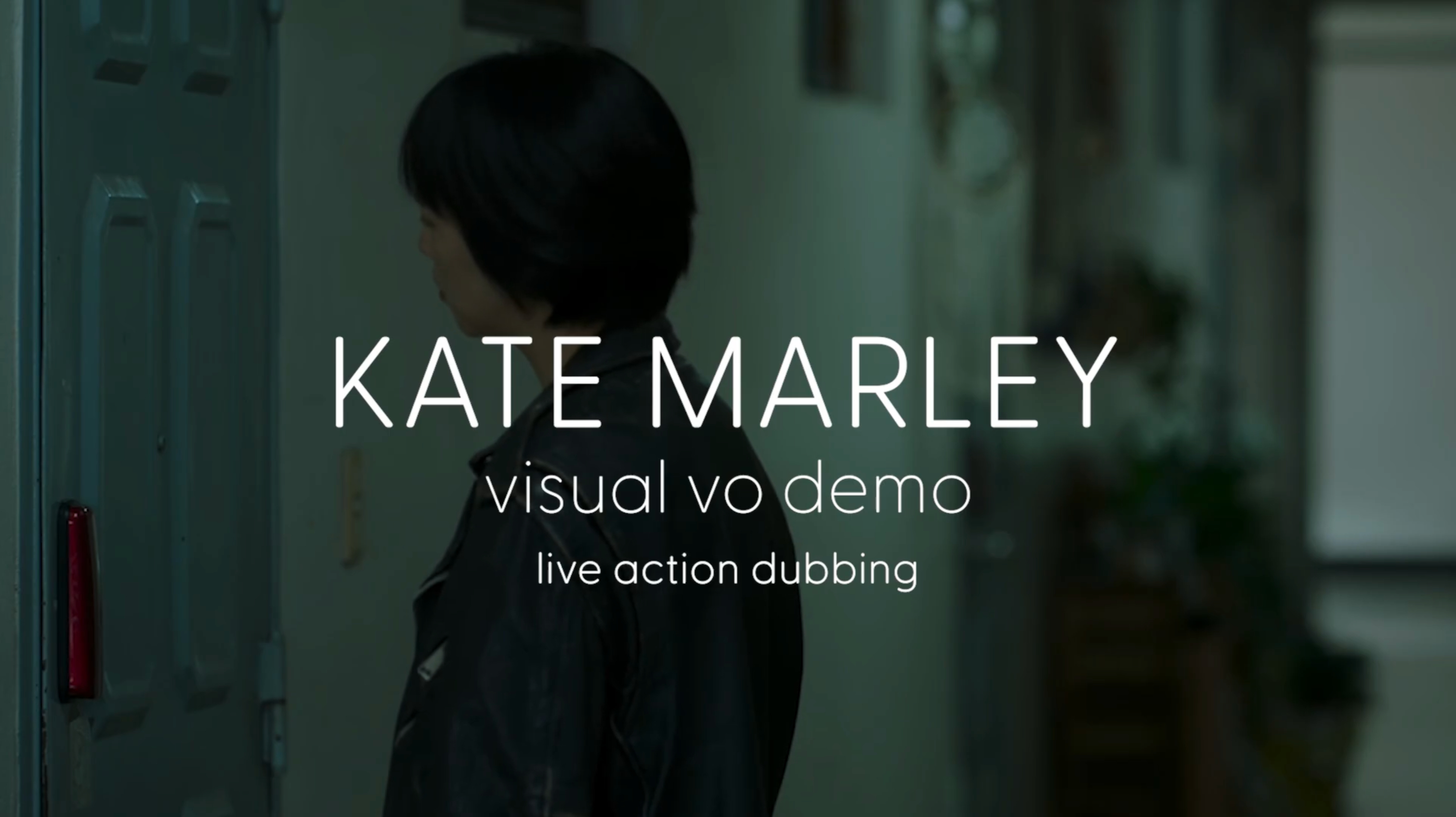 Visual VO Demo - Live Action Dubbing